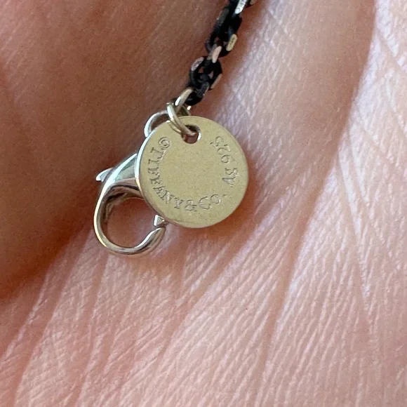 Tiffany & Co. black enamel Sparkle Chain - Picture 3 of 5